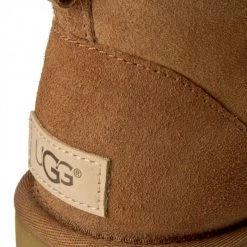 Femme Chaussures UGG - W Classic Mini II 1016222 W/Che Marron -Promos Ugg Magasin 0000198903930 ugg australia w classic mini ii 6222 w che zo 0006