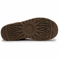 Femme Chaussures UGG - W Mini Bailey Button II 1016422 W/Che Marron -Promos Ugg Magasin 0000198904821 04 sw