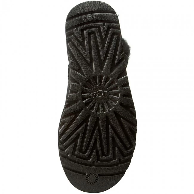 Femme Chaussures UGG - W Bailey Button II 1016226 W/Blk Noir – Image 6