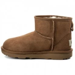 Enfant Chaussures Ugg - Classic Mini II 1017715K K/Che Marron -Promos Ugg Magasin 0000200028460 4 ab