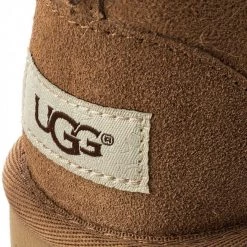 Enfant Chaussures Ugg - Classic Mini II 1017715K K/Che Marron -Promos Ugg Magasin 0000200028460 6 ab