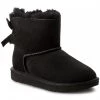 Unisexe Chaussures UGG - K Mini Bailey Bow II 1017397K K/Blk Noir -Promos Ugg Magasin 0000200028521 1 wj
