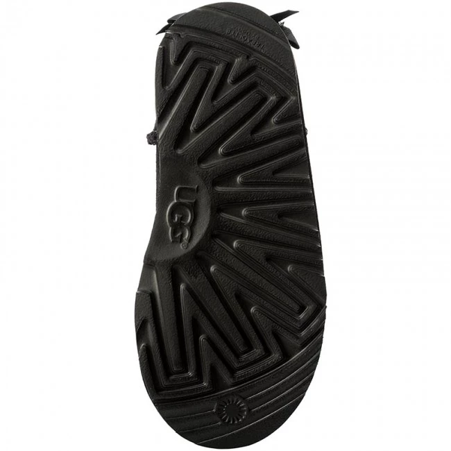 Unisexe Chaussures UGG - K Mini Bailey Bow II 1017397K K/Blk Noir 8 Unisexe Chaussures UGG - K Mini Bailey Bow II 1017397K K/Blk Noir – Image 6