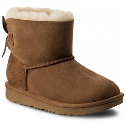 Enfant Chaussures Ugg - K Mini Bailey Bow II 1017397K K/Che Marron