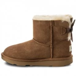 Enfant Chaussures Ugg - K Mini Bailey Bow II 1017397K K/Che Marron -Promos Ugg Magasin 0000200028538 4 wj
