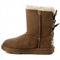 Enfant Chaussures UGG - K Bailey Bow II 1017394K K/Che Marron -Promos Ugg Magasin 0000200028644 4 ab