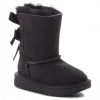 Enfant Chaussures Ugg - T Bailey Bow II 1017394T T/Blk Noir -Promos Ugg Magasin 0000200677927 01 pl