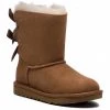 Enfant Chaussures UGG - T Bailey Bow II 1017394T T/Che Marron -Promos Ugg Magasin 0000200677965 01 pl