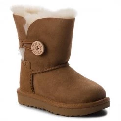 Enfant Chaussures Ugg - T Bailey Button II 1017400T T/Che Marron