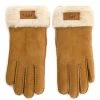 Accessoires Gants Femme UGG - W Turn Cuff Glove 17369 Chestnut Marron -Promos Ugg Magasin 0000200951553 01 wj