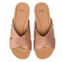 Femme Mules / Sandales De Bain UGG - W Kari Metallic 1092669 W/Rgl Beige 12 Femme Mules / Sandales De Bain UGG - W Kari Metallic 1092669 W/Rgl Beige -Promos Ugg Magasin 0000201160107 04 mf