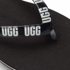 Femme Tongs UGG - W Simi 1099831 W/Blk Noir -Promos Ugg Magasin 0000201160473 05 yt