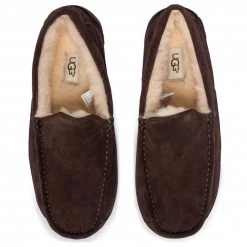 Homme Chaussons UGG - M Ascot 1101110 M/Esp Marron -Promos Ugg Magasin 0000201685624 04 ap