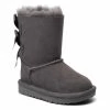 Enfant Chaussures Ugg - T Bailey Bow II 1017394T Grey Gris