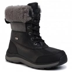 Femme Bottes De Neige UGG - W Adirondack Boot III 1095141 Blk Noir