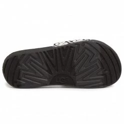 Enfant Mules / Sandales De Bain Ugg - K Beach Slide 1107981K Bwht Noir -Promos Ugg Magasin 0000206869951 03 wj