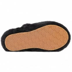 Enfant Chaussons Ugg - K Fluff Yeah Slide 1098494K Blk Noir -Promos Ugg Magasin 0000206869999 05 wj
