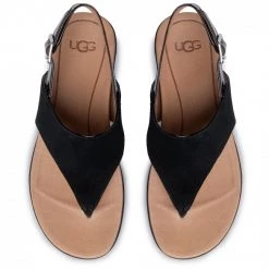 Femme Sandales UGG - W Alessia 1107887 Blk Noir -Promos Ugg Magasin 0000206870490 04 pl