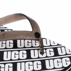 Femme Tongs UGG - W Simi Ugg Graphic 1111058 Blk Gris -Promos Ugg Magasin 0000206871459 05 rz