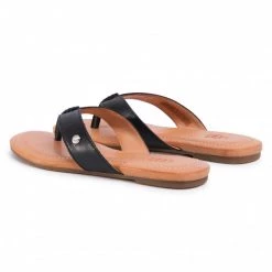 Femme Tongs UGG - W Tuolumne 1112870 Blk Noir -Promos Ugg Magasin 0000206871480 4 1