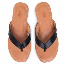 Femme Tongs UGG - W Tuolumne 1112870 Blk Noir -Promos Ugg Magasin 0000206871480 5 1