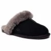 Femme Chaussons UGG - W Scuffette II 1106872 Bcgr Noir