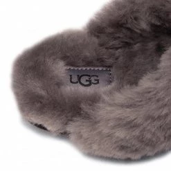 Femme Chaussons UGG - W Scuffette II 1106872 Bcgr Noir -Promos Ugg Magasin 0000207333970 02 ks