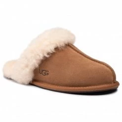 Femme Chaussons UGG - W Scuffette II 1106872 Che Marron
