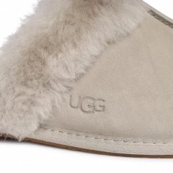 Femme Chaussons UGG - W Scuffette II 1106872 Goa Gris -Promos Ugg Magasin 0000207334038 06 rz