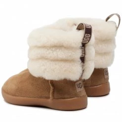 Enfant Bottes UGG - T Mini Quilted Fluff 1110704T Che Marron -Promos Ugg Magasin 0000207334359 02 ki
