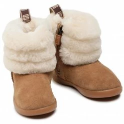 Enfant Bottes UGG - T Mini Quilted Fluff 1110704T Che Marron -Promos Ugg Magasin 0000207334359 05 ki