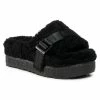 Femme Chaussons UGG - W Fluffita 1113475 Blk Noir -Promos Ugg Magasin 0000207335233 01 rz