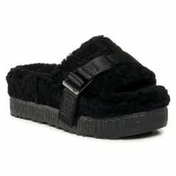 Femme Chaussons UGG - W Fluffita 1113475 Blk Noir