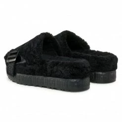 Femme Chaussons UGG - W Fluffita 1113475 Blk Noir -Promos Ugg Magasin 0000207335233 04 rz