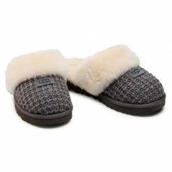 Femme Chaussons UGG - W Cozy 1117659 Chrc Gris -Promos Ugg Magasin 0000207336100 05 rz