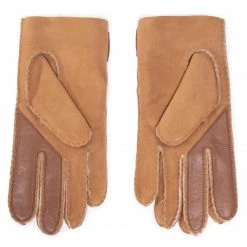 Accessoires Gants Homme Ugg - M Sheepskin Side Tab Tech Glv 18713 Chestnut Marron -Promos Ugg Magasin 0000207338364 03 ks