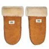 Accessoires Gants Enfant UGG - K Sheepskin Mitten W Stitch 20095 Chestnut Marron -Promos Ugg Magasin 0000207338418 3 1