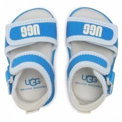 Enfant Sandales UGG - I Delta 1107984I Bas Bleu -Promos Ugg Magasin 0000208309745 04 rz