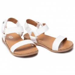 Enfant Sandales UGG - K Rynell 1117240K Wht Blanc -Promos Ugg Magasin 0000208309844 07 ks