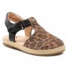 Enfant Espadrilles Ugg - T Emmery Leopard 1121493T Tan Marron, Multicolore -Promos Ugg Magasin 0000208309936 01 rz