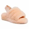 Femme Chaussons UGG - W Fluff Yeah Slide 1095119 Scll Orange