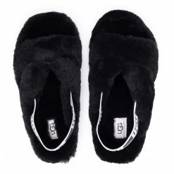 Femme Chaussons UGG - W Fab Yeah 1117935 Blk Noir -Promos Ugg Magasin 0000208310987 06 mg