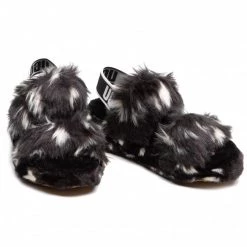 Femme Chaussons UGG - W Oh Yeah Spots 1118165 Blk Noir -Promos Ugg Magasin 0000208311083 05 kt