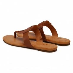 Femme Mules / Sandales De Bain UGG - W Gaila 1119756 Tlth Marron -Promos Ugg Magasin 0000208311526 04 rz