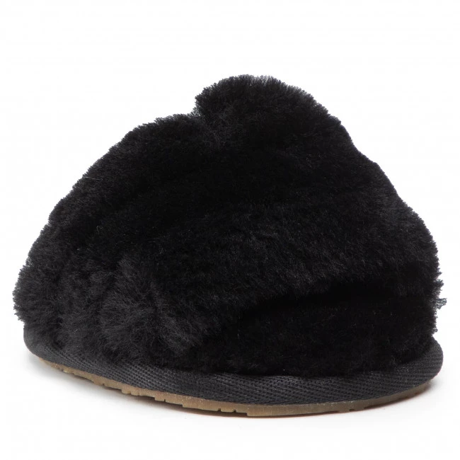Enfant Chaussons UGG - I Fluff Yeah Slide 1098577I Blk Noir 3 Enfant Chaussons UGG - I Fluff Yeah Slide 1098577I Blk Noir