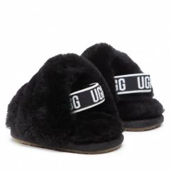 Enfant Chaussons UGG - I Fluff Yeah Slide 1098577I Blk Noir 10 Enfant Chaussons UGG - I Fluff Yeah Slide 1098577I Blk Noir -Promos Ugg Magasin 0000208890014 02 sw