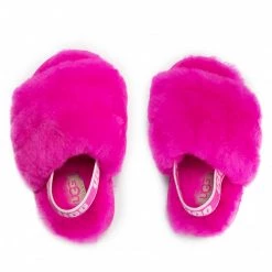 Enfant Chaussons Ugg - T Fluff Yeah Slide 1098579T Rcr Rose -Promos Ugg Magasin 0000208890038 04 mg kopia 1