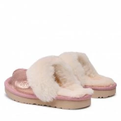 Enfant Chaussons UGG - K Cozy II Mettalic Glitter 1121094K Rgl Rose -Promos Ugg Magasin 0000208890502 02 rz
