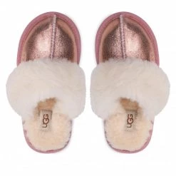 Enfant Chaussons UGG - K Cozy II Mettalic Glitter 1121094K Rgl Rose -Promos Ugg Magasin 0000208890502 04 rz