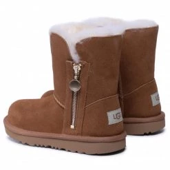 Enfant Chaussures Ugg - K Balley Zip Short 1123613K Che Marron -Promos Ugg Magasin 0000208890700 02 ks